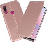 Bestcases Hoesje Slim Folio Telefoonhoesje Huawei Y9 2019 - Roze