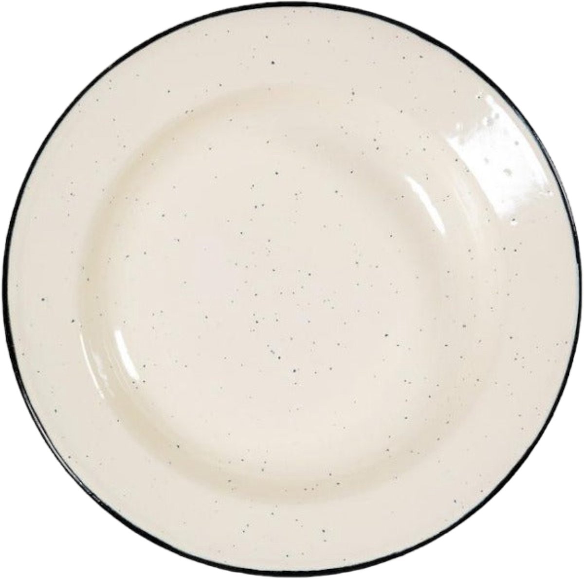 Sagaform - Emaillen bord 'Doris' - Beige