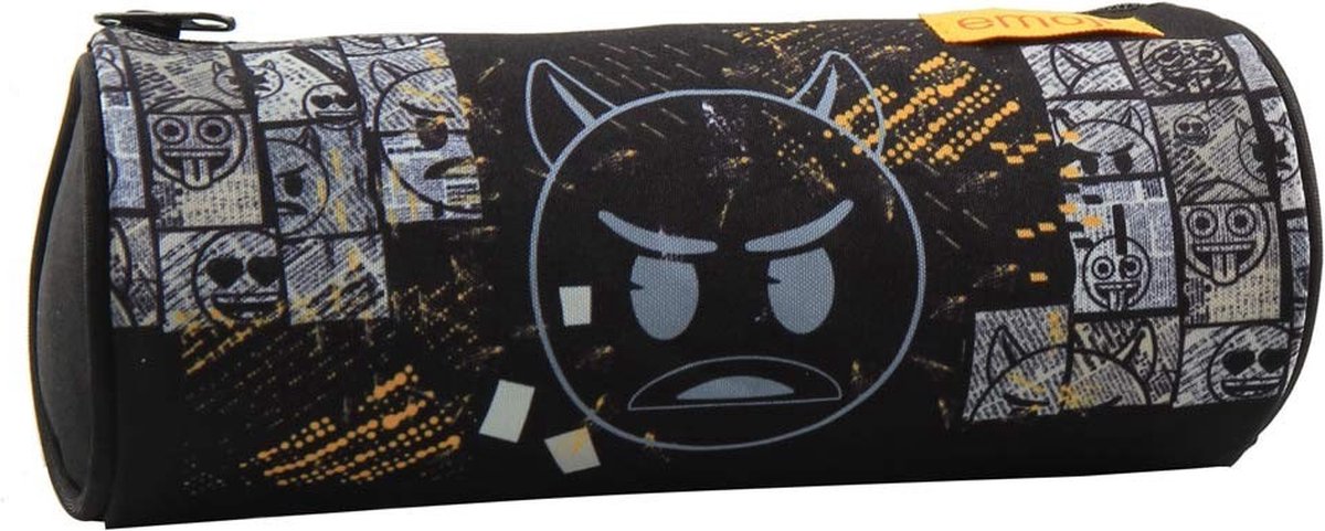 Emoji Devil 22 cm Ronde Schooletui