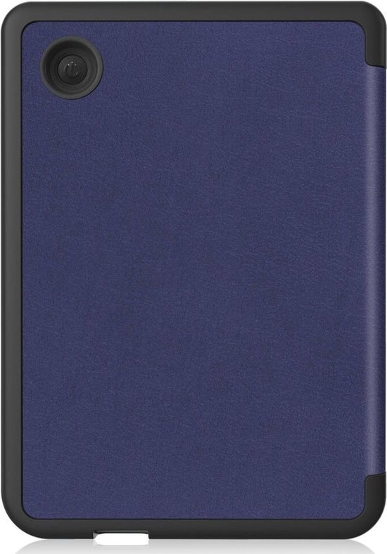 E-Reader Hoes Geschikt voor Kobo Clara 2E - Book Case met Sleep/Wake Functie - Kunstlederen Beschermhoes - Blauw van iMoshion — afbeelding 2