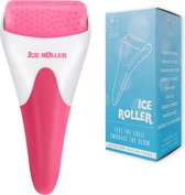 JAXY Ice Roller - Ijs Roller - Gezichtsroller - Dermaroller - Gua Sha - Skincare - Ice Roller Gezicht - Gezichtsmassage Apparaat - Jade Roller - Roze