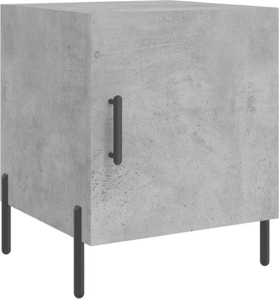 vidaXL-Nachtkastje-40x40x50-cm-bewerkt-hout-betongrijs