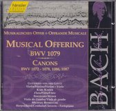 Bach: Musical Offering, Canons / von der Goltz et al