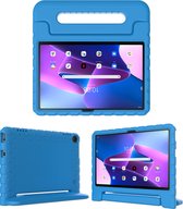 iMoshion Tablet Hoes Kinderen Geschikt voor Lenovo Tab M10 (3rd gen) - iMoshion Kidsproof Backcover met handvat - Blauw