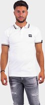 Quotrell Couture - AVERGNE POLO - OFF WHITE/BLACK - XS