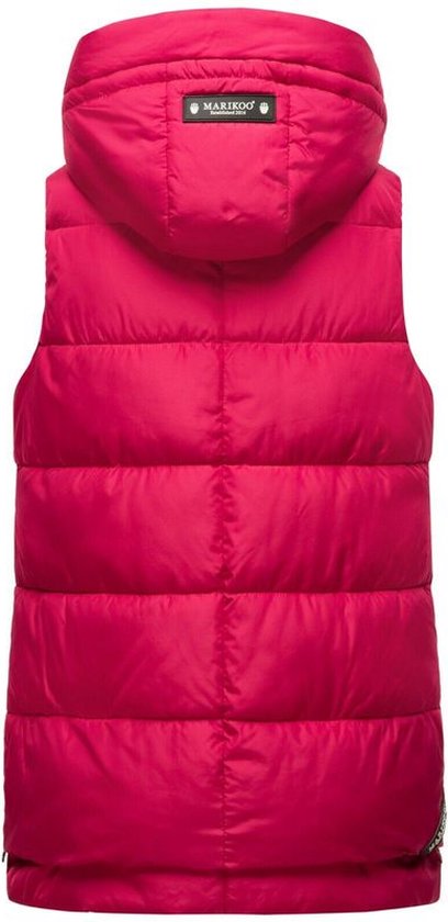 Gilet Matelassé Femme Avec Capuche Amovible | Chaud, Imperméable, Léger | Pour Randonnée, Ville, Automne-hiver