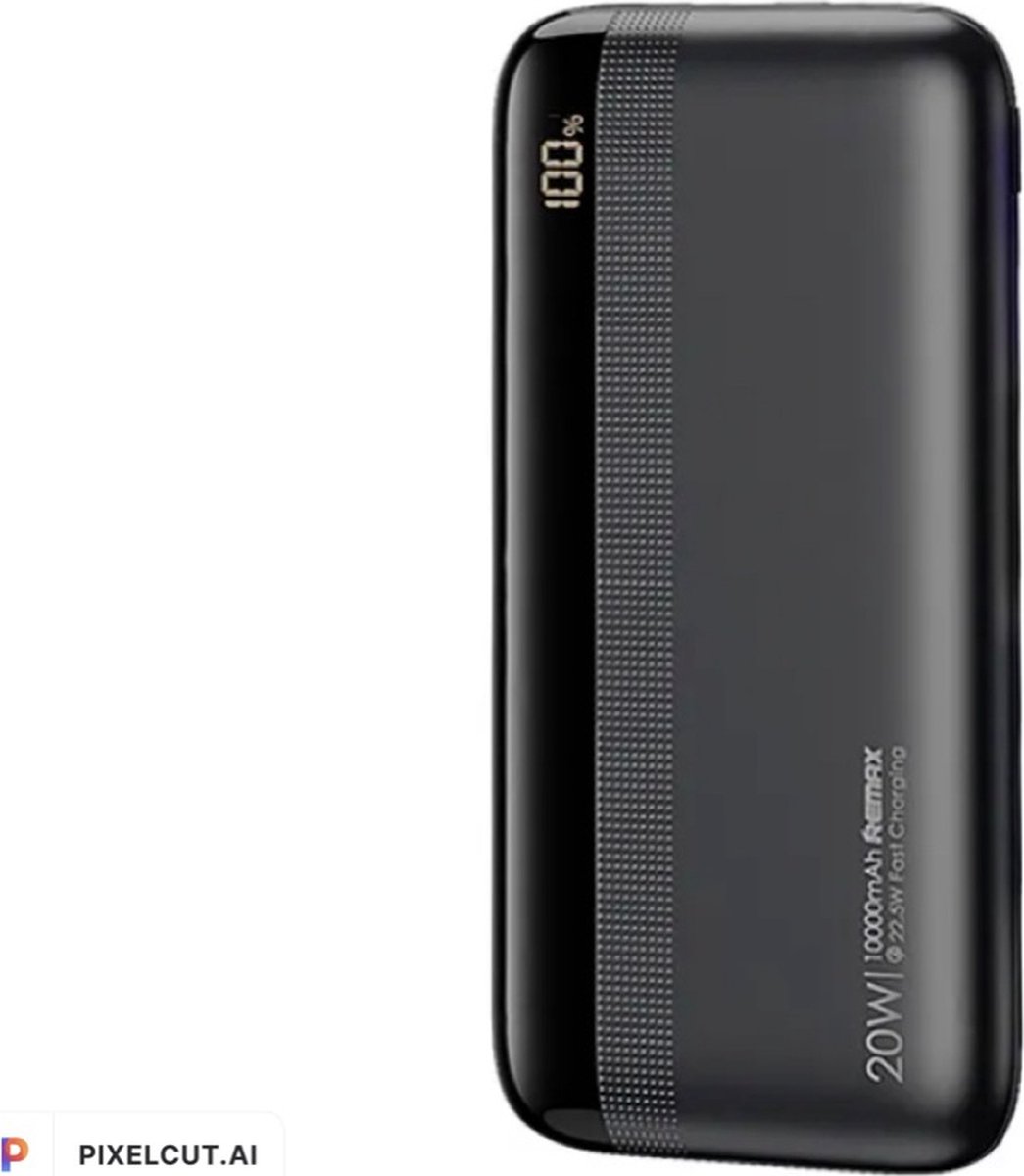 REMAX - Powerbank - RPP-180 - 20.000MAH - Fast Charging - Type:C+USB:2+MICRO1 - 22.5W - Universele Powerbank voor IPhone,Samsung etc.