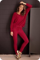 Rode Broek/Pantalon van Je m'appelle - Dames - Maat 38 - 3 maten beschikbaar