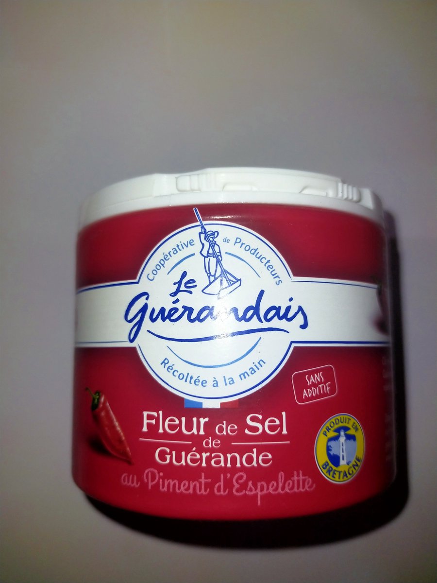 Goedkoopste Le Guérande Fleur de sel met espelette peper - Bloemzout met espelette peper