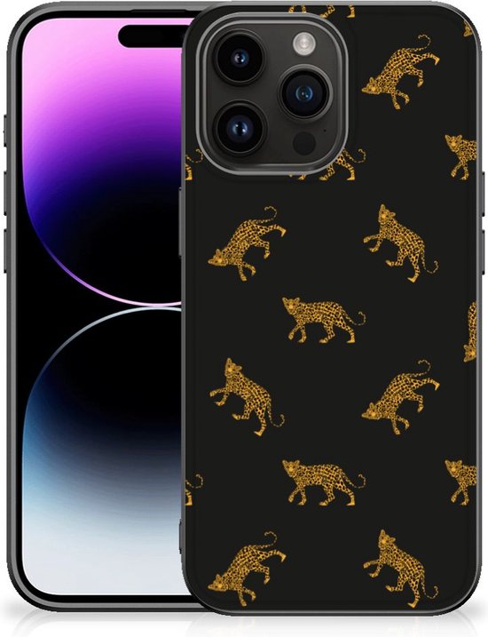Coque de téléphone à imprimé animal adaptée à iPhone 15 Pro Max Léopards