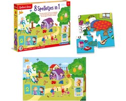 Clementoni Spelend Leren 8 spelletjes in 1