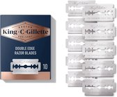 King C. Gillette Double Edge Safety Razor - 10 Navulmesjes