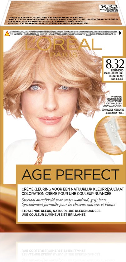 L’Oréal Paris Age Perfect 8.32 - Licht Goud Parelmoerblond - Permanente Haarverf