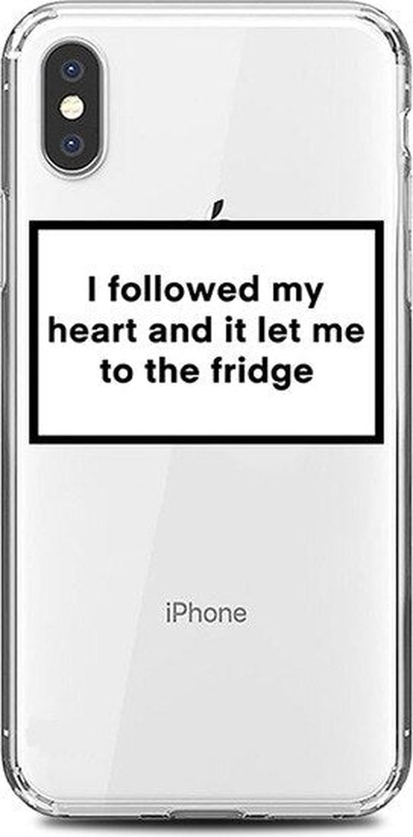 iPhone 11 case I followed my heart and it let me to the fridge