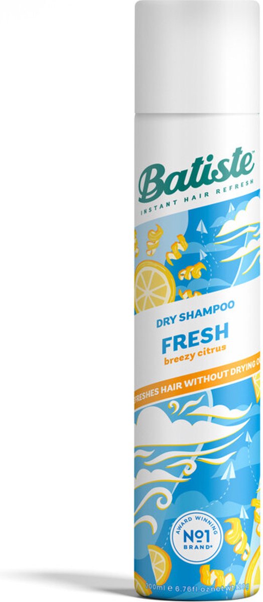 Batiste - Dry Shampoo Fresh With A Cool & Crisp Fragrance - 200ml