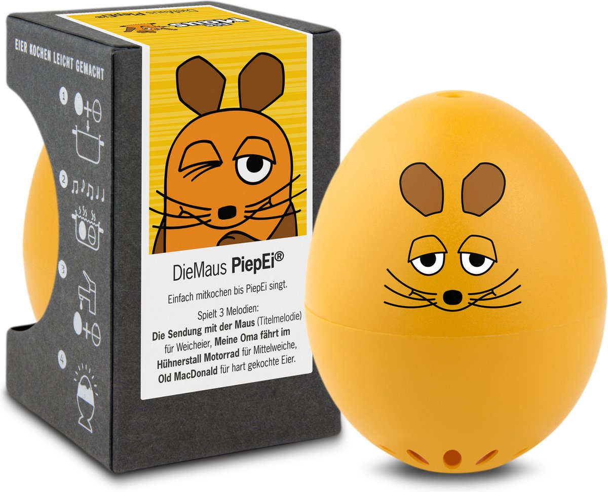 Brainstream PiepEi - Kookwekker - Muis - Oker