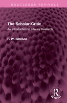 Routledge Revivals-The Scholar-Critic