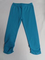 Legging - Meisje - Effen - Turquoise - 4 jaar 104