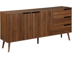 sweeek - Scandinavische opbergkast, nepel, 160 x 40 x 80cm
