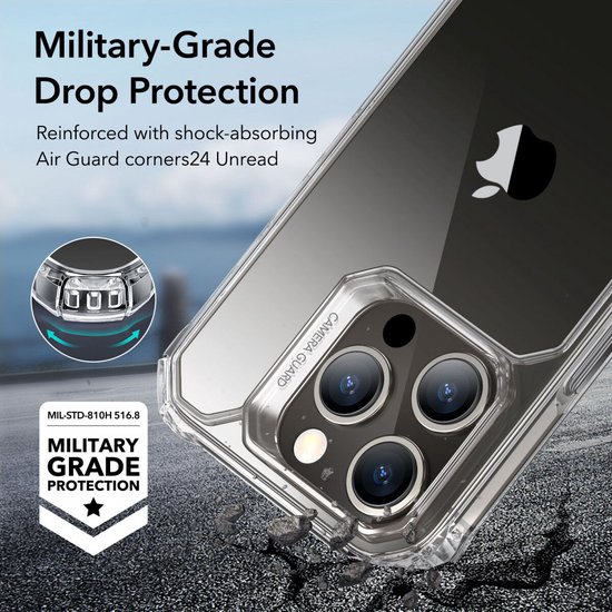 ESR Air Armor Apple iPhone 15 Pro Max Hoesje Back Cover
