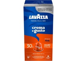 Lavazza Nespresso®* Compatible Cups - Crema e Gusto Forte - 30x capsules