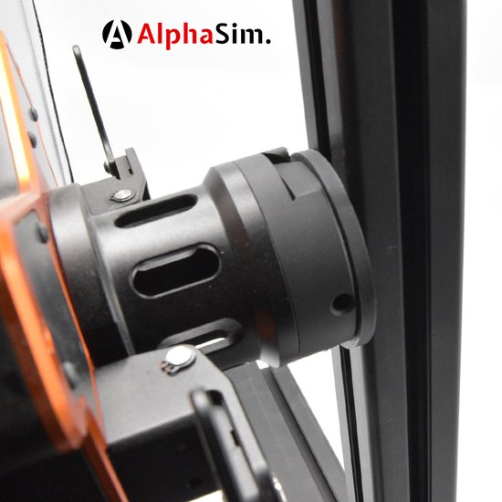 Simucube Quick-Release Stuurhouder voor Sim Rig of Wand - Kleur Rood van Merkloos — afbeelding 3