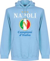 Napoli Campioni Hoodie - Lichtblauw - Kinderen - 128