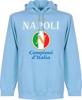 Napoli Campioni Hoodie - Lichtblauw - Kinderen - 152