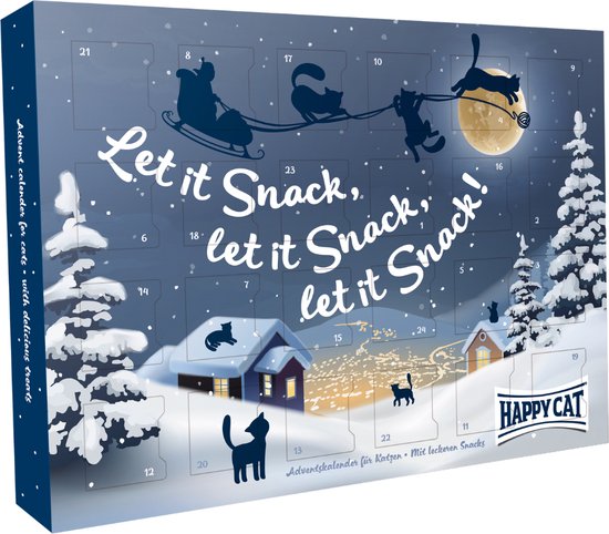 Adventskalender voor katten - Happy Cat - Glutenvrij