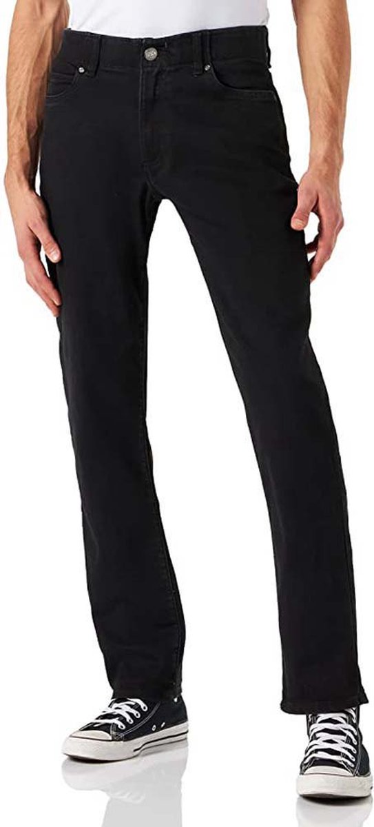Lee Heren Jeans Broeken STRAIGHT FIT MVP regular/straight Fit 36W 34L Volwassenen Zwart