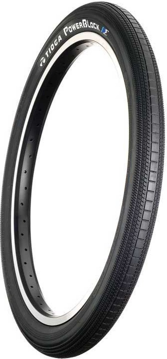 Tioga Powerblock Bmx 24´´ X 2.10 Stevige Urbanband Zilver 24´´ x 2.10
