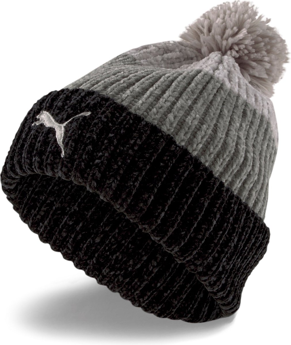 Puma muts pompon WS Zwart