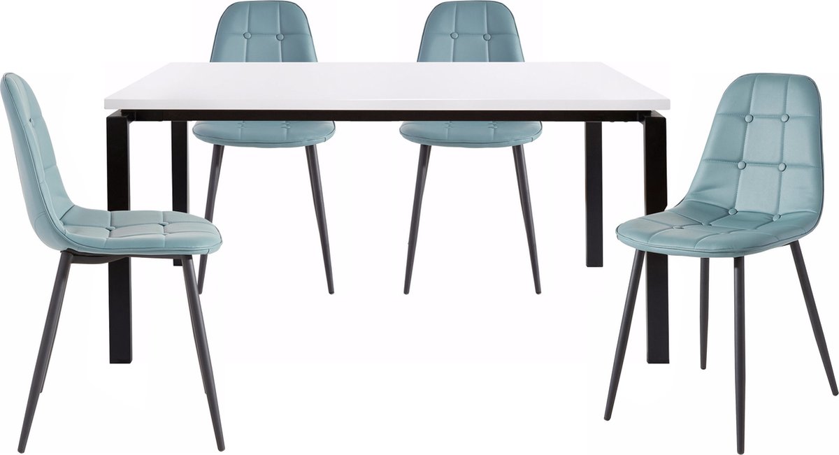 Sabine&Luna-Eetset - 120 cm - Blauw
