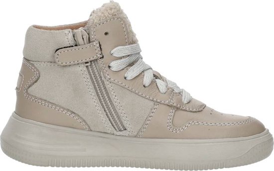 KEQ Veterschoen hoog Veterschoen hoog - beige - Maat 27