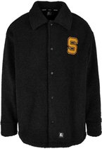 Starter Black Label - Sherpa Shirt Jacket - XL - Zwart