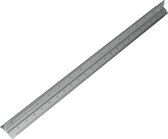 Hofftech Driekantige aluminium schaallat - 6 schaalverdelingen - 300 mm - multifunctioneel en duurzaam