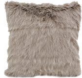 Sierkussen Furry Velvet Bruin | 45 x 45 cm | Velvet/Polyester