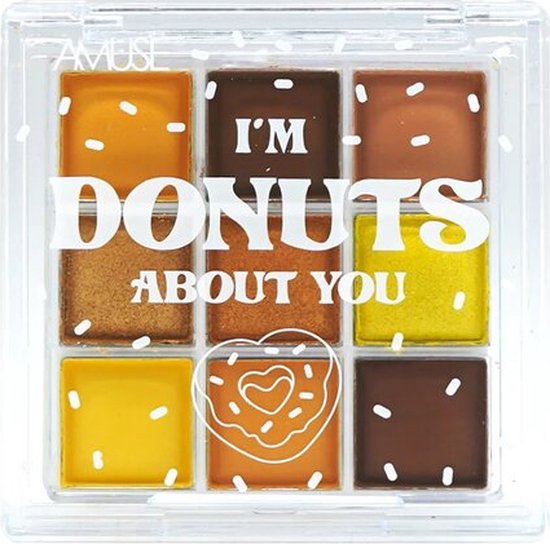 Amuse - I'm Donuts About You - Lemon Donut - Eyeshadow Palette - 03 - Oogschaduw - 13 g