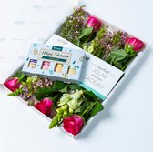 Bloomgift | Brievenbus geschenkset | Kneipp Mini Shower Giftset | Brievenbusbloemen