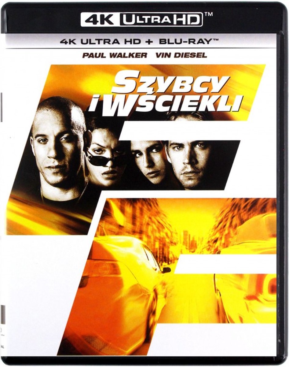 The Fast and the Furious [Blu-Ray 4K]+[Blu-Ray]-