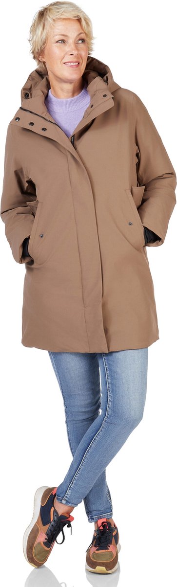 Happy Rainy Days Lange Regenjas Dames Chicago Taupe