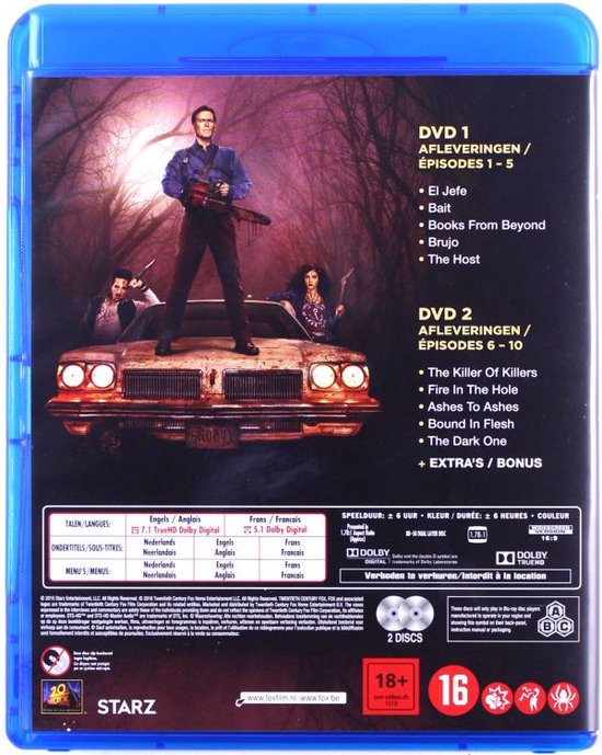 Ash vs Evil Dead - Seizoen 1 (Blu-ray)