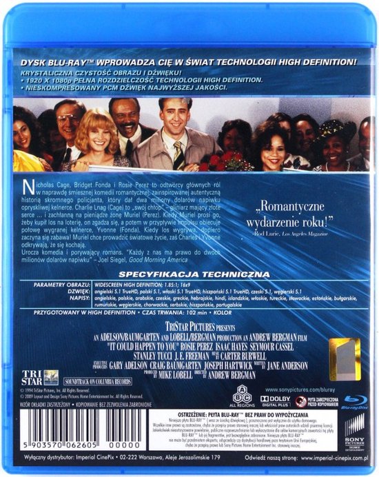 It Could Happen to You (Blu-ray) on BLU-RAY Movie