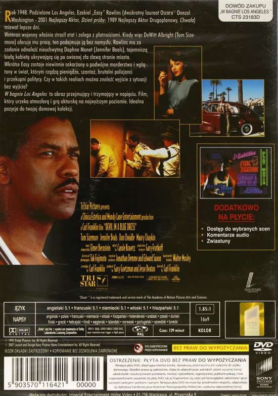 Devil in a Blue Dress [DVD] (Dvd), Denzel Washington | Dvd's | bol