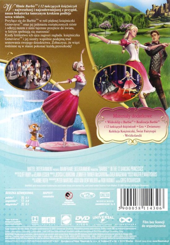 Barbie au bal des 12 princesses [DVD] (DVD), Christopher Gaze | DVD | bol