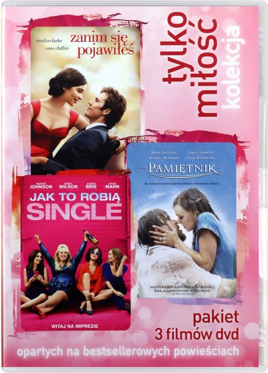 Me Before You / How to Be Single / The Notebook [3DVD]