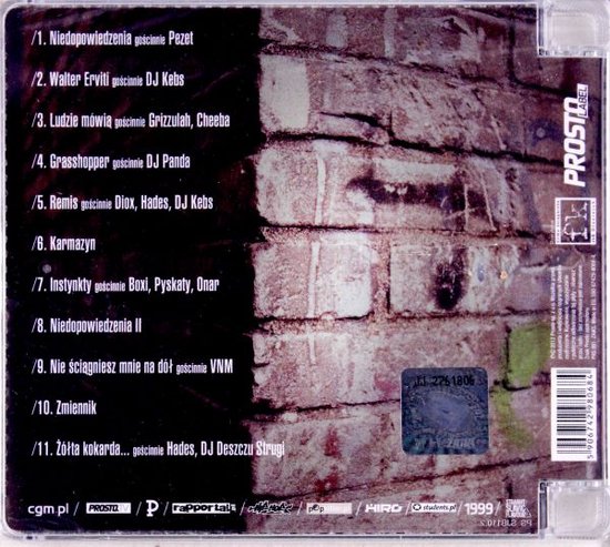 Czarny: Niedopowiedzenia [CD], czarny | Muziek | bol