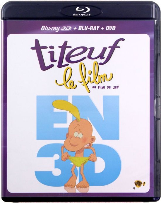 Titeuf de Film [Blu-Ray 3D]+[Blu-Ray]+[DVD]