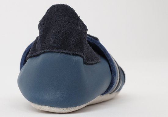 Bobux Soft Sole, Navy con Giraffe - The next best thing after bare feet! girl