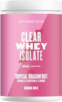 Bol.com Clear Whey Isolate - 488g - 20 servings - Tropical Dragonfruit smaak - Verfrissende Proteïne Shake - MyProtein aanbieding